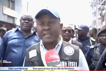 Le vice-gouverneur de Kinshasa