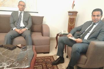 L'ambassadeur de la République Arabe d'Égypte en RDC, M. Hesham Abdel Salam EIMEKWAD. Photo droits tiers