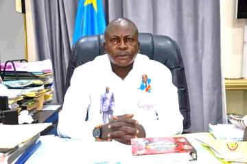Le gouverneur du Kasaï-Central, Joseph-Moïse Kambulu Nkonko. Photo droits tiers
