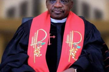 Le président national et représentant légal de l'ECC, le Révérend André Gédéon Bokundoa-bo-likabe. Photo droits tiers