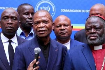 Les représentants des églises de Réveil en RDC. 