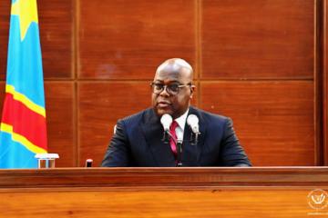 Lors des vœux diplomatiques, Tshisekedi accuse le M23 et dénonce les provocations de Kigali. Photo droits tiers