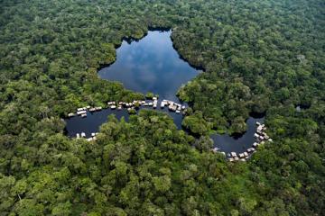 Une vue du bassin du Congo.
