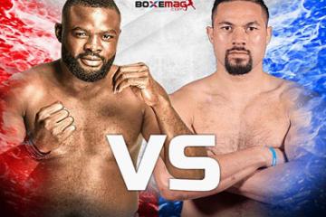 Affiche du combat Martin Bakole et Joseph Parker. 