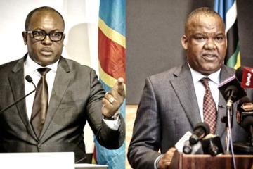 De gauche à droite, Jacques Mamba et Corneille Nangaa.