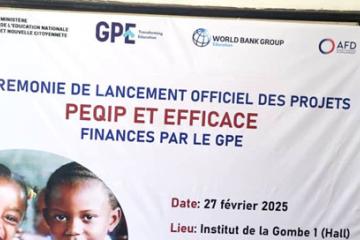 Lancement de deux projets pour améliorer la qualité de l'enseignement en RDC. 