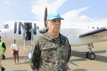 Le nouveau commandant de la Monusco à Beni.