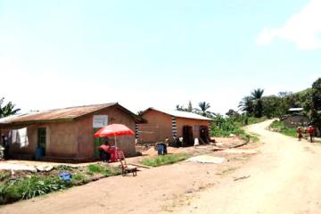 Le village halungupa dans le territoire de Beni au Nord-Kivu. 