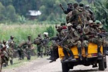 Les FARDC engagées dans le combat contre le M23 au Nord-Kivu. Photo DROITS TIERS