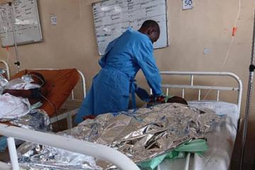 Un des hôpitaux de Goma  plongé dans une crise sanitaire et humanitaire caractérisés par les violences rebelles. 