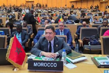 le ministre des Affaires étrangères, de la coopération africaine et des Marocains résidant à l'étranger, Nasser Bourita. Photo droits tiers