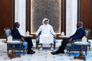 La diplomatie du Qatar réussit à réunir Tshisekedi et Kagame pour la paix en RDC