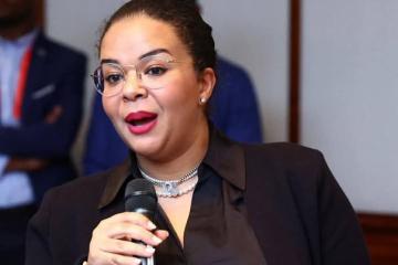 La ministre des Affaires étrangères, Mme Thérèse Kayikwamba. 