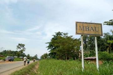 Route Mbau-Kamango.