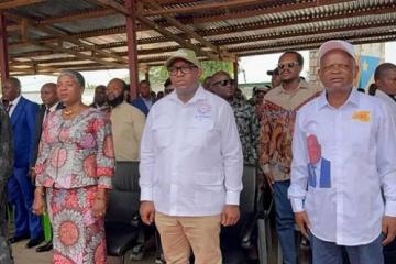 Sama Lukonde et sa délégation ont mobilisé la population de Kamina.