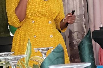 «Je suis à Kinshasa pour ouvrir un cabinet afin  d’aider les femmes à guérir de leurs traumatismes ou dépression».