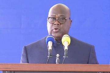  Félix Tshisekedi lance l'Expo Béton et réaffirme sa vision d'un pays interconnecté.