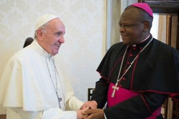 Le Cardinal Fridolin Ambongo