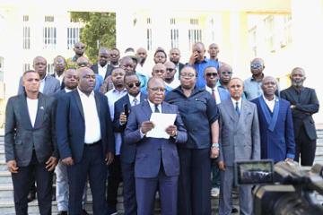 Les élus de la Tshuapa se réjouissent de la nomination de Guy Loando. Photo droits tiers