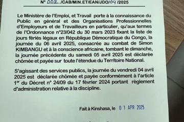 Les journées du 04 et 05