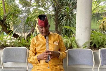 Moïse Moni Della salue le fait que le président Tshiseke
