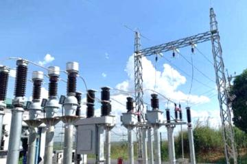 Une sous-station électrique de 130 kV à Mbuji-Mayi au Kasaï-Oriental. Photo droits tiers