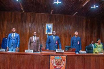 Une vue de membres de l'assemblée provinciale du Kasaï-Oriental lors de l'ouverture de la session. Photo droits tiers