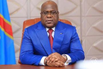 Le président Félix Tshisekedi.
