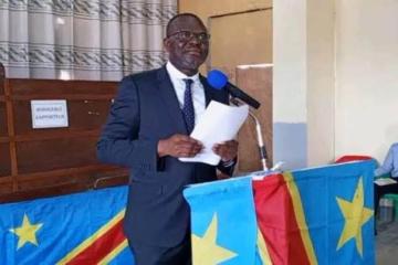 Victor Kitenge, gouverneur de la province du Sankuru.