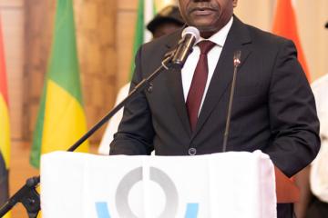 Le DG de la DGDA, Bernard Kabese. 