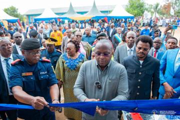 Le VPM Shabani inaugure