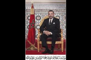Sa Majesté le Roi Mohammed VI.