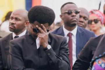 Une photo de Constant Mutamba lors de la cérémonie de Genocost à Kisangani en 2024. Aujourd'hui, L'assemblée nationale autorise les poursuites judiciaires contre lui.
