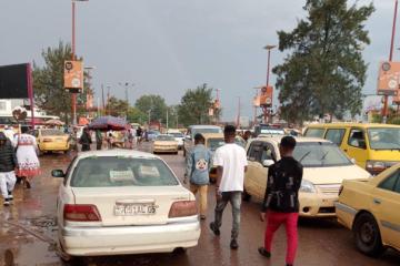 Vue de la ville de Lubumbashi.