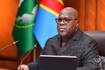 Le Président Félix Tshisekedi.