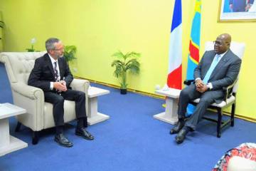 Le diplomate français, Rémi Maréchaux reçu par le Chef de l'Etat, Félix Tshisekedi. 