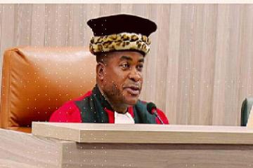 Le président de la Cour constitutionnelle, Dieudonné Kamuleta, Photo droits tiers