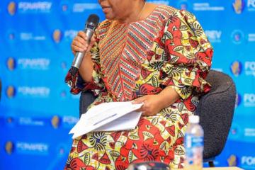 Mme Julienne Lusenge, point focal de la SFPS.