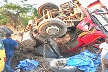 un accident 