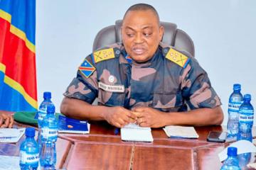 Colonel Siro Nsimba Bunga Jean, administrateur du territoire d'Irumu.
