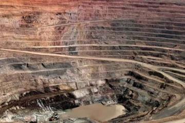L'un des gisements d'exploitation de l'entreprise Mutanda Mining (MUMI) dans la province du Lualaba. Photo droits tiers 