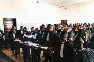 La Cour d'appel du Kasaï-Central en pleine audience à Kananga. Photo droits tiers