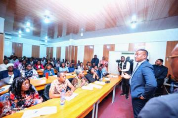 Le VPM Guylain Nyembo lance la session de renforcement des capacités des cadres 