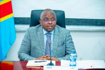 Le vice-Premier ministre en charge de l'Intérieur, Jacquemain Shabani. Photo droits tiers