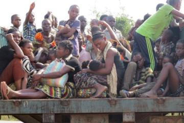 Les réfugiés congolais de retour dans leur pays (province du Kasaï). Photo droits tiers 