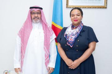 Thérèse et Ambassadeur Arabie