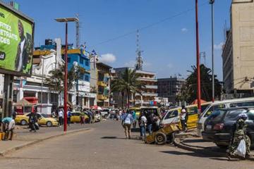Centre-ville de Lubumbashi.