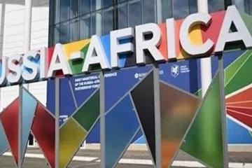 Russie Afrique affiche