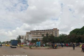 Bâtiment de la mairie de Lubumbashi. 
