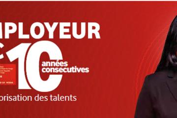 Visuel Vodacom Top employer 10 ans